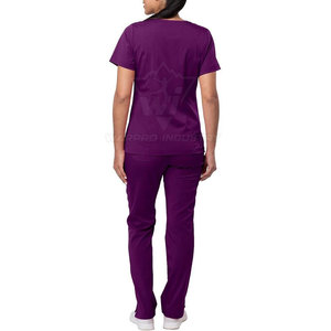 Soft Stretch Nursing <b>Scrub</b> Suit for Women Professional Medical Apparel Healthcare Staff <b>Uniform</b> <b>Scrub</b> Suit - Product Image 2