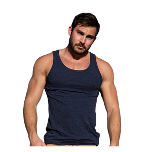 Custom <b>Men's</b> Tank Tops Blue Oem Gym <b>Singlets</b> <b>Mens</b> Tank Tops Sports Clothes Stringer Bodybuilding Fitness <b>Men</b> Fashion - Product Image 3