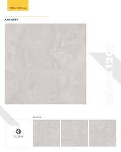 Carreaux de sol en porcelaine brillante 1200x1200mm, épaisseur 9mm, aspect marbre, grand format, vitrifiés, résistants à l'usure, pour intérieur d'hôtel. - Product Image 4