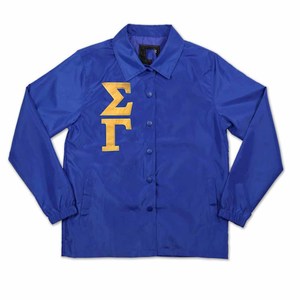 Chaqueta Ligera Bordada de la Hermandad Omega Psi Phi para Mujeres Entrenadoras, Chaqueta Personalizada con Bordado de Líneas Cruzadas para Damas - Product Image 3