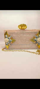 Pochette de soirée en résine époxy Pochette en résine sur le thème des anges Style antique pour la décoration et le cadeau de mariage - Product Image 3