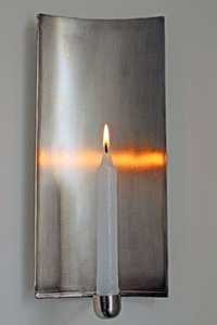 Wall Mounted Metal <b>Candle</b> <b>Holder</b> Rectangular Shape Heat Resistant Home Decoration - Product Image 4