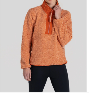 Sudadera de Maternidad y Lactancia Personalizada con Diseño en Contraste, Manga Larga, Cuello Redondo - Product Image 5