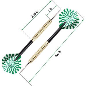 Juego Profesional de 18 Dardos con Punta de Acero para Tablero de Dardos, Dardos Metálicos de Alta Calidad - Product Image 3