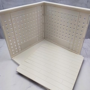 Meubles miniatures de maison de poupée en plastique 3D pour modèle de scène de sol de grille de bricolage et jouet - Product Image 4