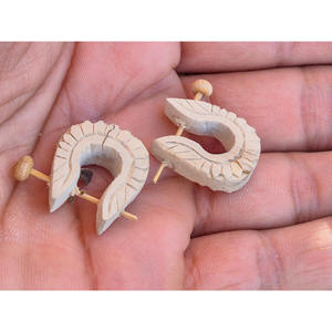 Handmade Natural Pearl Earrings Lightweight Eco Friendly Ethnic Spiritual Unisex Jewelry Gift Sigma Exports - Product Image 1
