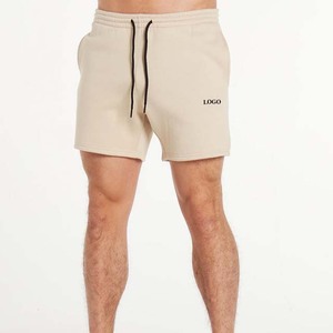 Shorts pour hommes respirants et à séchage rapide, en coton, pour l'été, style décontracté, taille mi-haute avec cordon de serrage, tendance actuelle - Product Image 4
