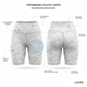 Shorts de sport pour femmes tendance et élégants, sans couture, respirants, en polyester, pour la gym, le cyclisme, la course à pied, coupe ajustée - Product Image 2