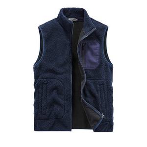 Gilet réversible en polaire polaire pour homme et femme, vêtement décontracté, chaud pour l'hiver, fermeture éclair intégrale, sans doublure, fabriqué au Pakistan - Product Image 5