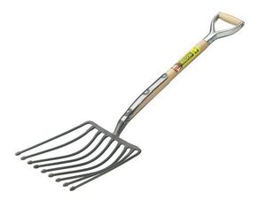 Linea Exports Inc Iron Hand Trowel And Fork <b>Set</b> With Wooden Grip For Indoor And Outdoor <b>Gardening</b> with Black Finish in Cheapest - Product Image 4