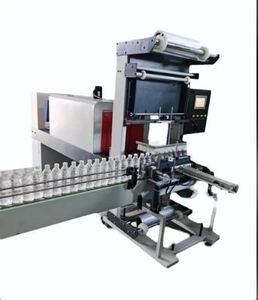 เครื่องห่อฟิล์มหดขวดอัตโนมัติแบบไฟฟ้า 30 ซอง/นาที พร้อมระบบควบคุม PLC - Product Image 3