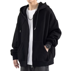 Prix de gros, nouveaux sweats à capuche pour hommes, style fermeture éclair, tissu de haute qualité, séchage rapide, respirant, sweats à capuche pour hommes personnalisés, fabricant - Product Image 1