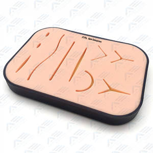 Kit de entrenamiento para estudiantes de medicina, almohadilla de piel quirúrgica de acero inoxidable, instrumento de práctica, instrumento médico manual - Product Image 2