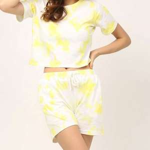 Ensemble de survêtement décontracté pour femme, hiver 2025, sweat-shirt à capuche en polaire court et short, polyester/coton - Product Image 3