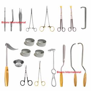 Kit d'instruments chirurgicaux manuels en acier inoxydable Bisons Wholesale pour mammoplastie, qualité médicale - Product Image 3