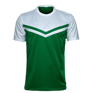 Ensemble de maillot de football vert et jaune pour hommes, manches courtes, uniforme athlétique respirant, col rond, taille élastique, toutes saisons - Product Image 3