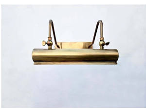 Mid Century Modern Brass Picture <b>Light</b> Antique Raw Brass Finish Adjustable Gallery <b>Wall</b> <b>Light</b> Luxury Artwork Painting Display - Product Image 1