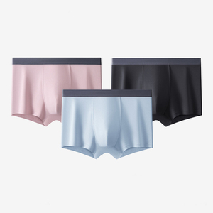 Bóxers para Hombre de Primera Calidad, Suaves y Cómodos, de Spandex/Algodón, Corte Medio, Transpirables, Tejido OEM, Ecológicos, Antibacterianos, Personalizados - Product Image 2