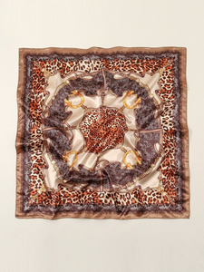 High Quality Custom Satin Printed <b>Scarf</b> Fabric for European Israel Island Private Label Branding Marketing Campaigns OEM ODM - Product Image 3