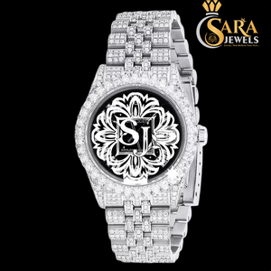 Best Design Mechanical Movement <b>Watch</b> Luxury Fashion Stainless Steel <b>Skeleton</b> Diamond Moissanite Bust Analog Glass for Business - Product Image 4