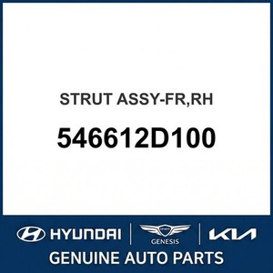 Amortiguadores y Puntales Nuevos para Elantra, Lado Derecho 546612D100 - Product Image 1