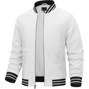 High Quality <b>Men</b> Varsity <b>Jackets</b> Custom Logo Long Sleeves 100%Cotton Plus Size Bomber <b>Jacket</b> <b>Men</b> <b>Baseball</b> <b>Jackets</b> Polyester - Product Image 1