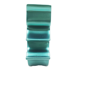 Turquoise Glazed Ceramic <b>Battery</b> <b>Operated</b> Ghost Candle Holder Halloween Decorative Figurine Spooky Home Accent for Seasonal - Product Image 2