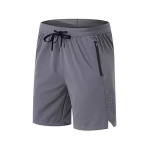 Pantalones Cortos Deportivos Casuales de Cintura Elástica con Cordón de Ajuste, Tela Suave y Cómoda, Fabricación con Logotipo Personalizado OEM, Pantalones Cortos Deportivos para Hombre Más Vendidos - Product Image 1