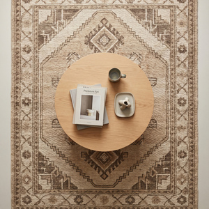 Alfombra de Yute Tejida a Mano, Color Beige Marrón, Diseño Geométrico Moderno, con Flecos, Antideslizante, para Sala de Estar, Dormitorio, Decoración del Hogar - Product Image 3