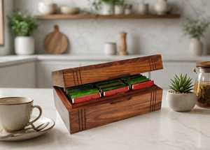 Boîte à bijoux en bois pour collectionneur, fabrication artisanale haut de gamme, design classique, étui durable pour pièces de monnaie, médailles, timbres, objets anciens et de valeur - Product Image 4