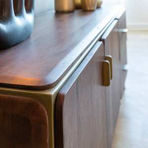 Soporte para TV Vandana Mira Astra de madera de mango - Product Image 3