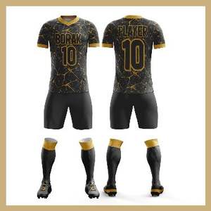 Camiseta de Fútbol de Alta Calidad para Hombre, Uniforme de Entrenamiento de Poliéster, Transpirable, Ligera - Product Image 2