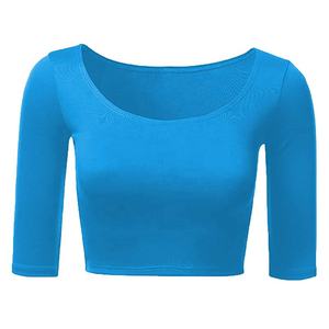 Wholesale Customize Cropped Top <b>Hoodie</b> Blend Cotton Polyester Fleece <b>Womens</b> <b>Red</b> Crop Top <b>Hoodie</b> Gym Clothing - Product Image 5