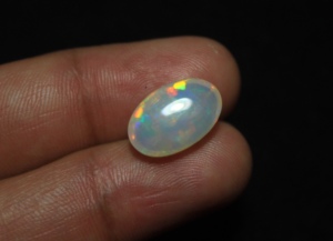 Ópalo Welo Etíope Superfino, Cabujón de 15*9.5*7.5mm, 5 Quilates, Gema Suelta Natural con Multiflujo de Color, Piedra de Nacimiento de Octubre - Product Image 6