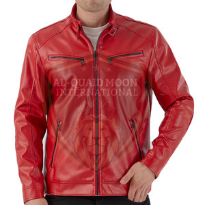 Wholesale Customized <b>Leather</b> Winter <b>Jacket</b> <b>Long</b> Sleeves <b>Leather</b> <b>Jacket</b> Street Wear <b>Leather</b> <b>Jacket</b> - Product Image 3