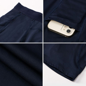 Pantalones Cortos Deportivos de Alta Calidad para Hombre, Pantalones Cortos de Compresión para Gimnasio con Bolsillos, Precio de Venta al por Mayor, Pantalones Cortos de Compresión para Hombre - Product Image 3