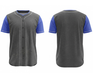 Maillot de baseball haute performance en sublimation avec logo et numéros personnalisés |   Base en polyester respirant - Product Image 6