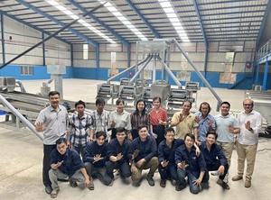 โรงงานแปรรูปเม็ดมะม่วงหิมพานต์ TTQ กำลังการผลิต 30 ตันต่อวัน สายการผลิตเม็ดดิบอัตโนมัติ เกรดอาหาร ไส้ขาว  โฮจิมินห์ซิตี้ 380V 37500W - Product Image 6