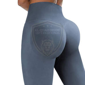 กางเกงโยคะเอวยางยืดทรงใหม่ น้ำหนักเบา ราคาถูก ผลิตตามสั่ง สีพื้น - Product Image 6