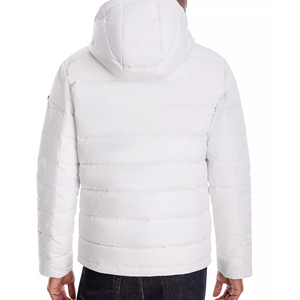 Veste d'hiver pour hommes en duvet, chaude, personnalisable avec logo, manteau d'extérieur matelassé, vente en gros - Product Image 3