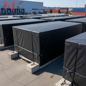 Lona de Protección Industrial para Exteriores, Lona Temporal, Lámina de Plástico para Obras de Construcción, Agricultura, Cubierta para Camiones - Product Image 1