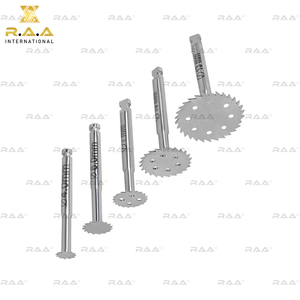 Disque de coupe pour implant dentaire, outil manuel, vente chaude, 4mm 6mm 7mm 10mm 13mm, type à loquet, R.A.A. INTERNATIONAL, qualité supérieure - Product Image 5