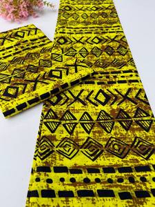 High Quality African Wax Print and Ankara Cotton <b>Fabric</b> with Vibrant Cultural Patterns 120gsm for Clothing and Crafts Kenya - Product Image 4