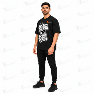 100% Cotton Plain Oversized Men's T-shirts Heavy Weight <b>Tshirts</b> Breathable Should Men Short Sleeve Blank Wash T-shirt for Men - Product Image 2