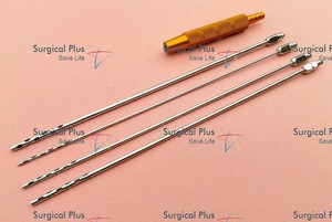 Poignée de canules de liposuccion Lipo Luer Lock en acier inoxydable pour chirurgie esthétique, 3mm, 4mm, 4.5mm, 5mm x 30cm - Product Image 4