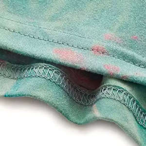 High Quality Silk Cotton All Seasons Women's Cute Breathable Quick Dry Hip Hop Crop <b>Top</b> T Shirt Solid Color Customizable Logo - Product Image 3