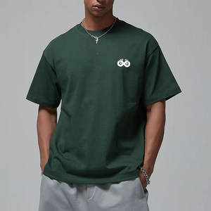 Camisetas Oversize para Hombre, Diseño Moderno, 100% Algodón, Color Sólido, Talla Adulto, Corte Holgado, Estampadas - Product Image 1