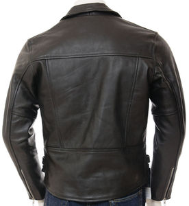 Vestes en cuir pour hommes tendance, printemps, haute qualité, design personnalisé, logo personnalisé, veste de moto imperméable - Product Image 2