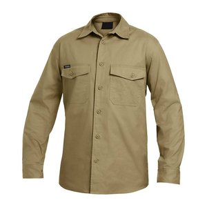 Wholesale Safety Fire Retardant Long Sleeve Work Clothes Work <b>Shirt</b> Mechanic Work <b>Shirt</b> for Men - Product Image 2