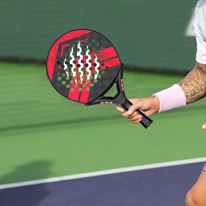 Raqueta de Pádel de Alto Rendimiento al por Mayor de Fábrica con Marco de Carbono Completo Personalizado, Red de Fibra Duradera y Empuñadura para Deportes - Product Image 6